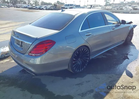 2014 Mercedes-Benz S 550 из США, поврежденный, VIN WDDUG8CB0EA062871